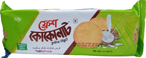 Fresh Coconut Cookies Biscuits Tk 20 kdshopbd - Bogra