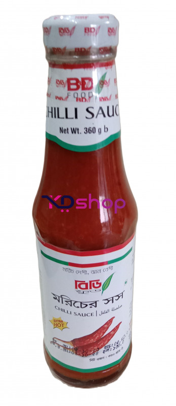 BD Hot Chilli Sauce 340g