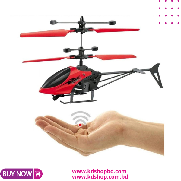Magic Hand Sensored Rechargeable Mini Aircraft Helicopter Kids Toy Gift