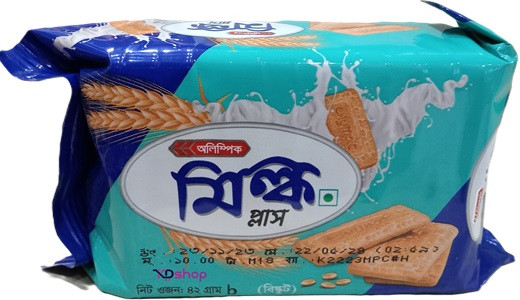 Olympic Milk Plus Biscuit Tk 10 kdshopbd - Bogra
