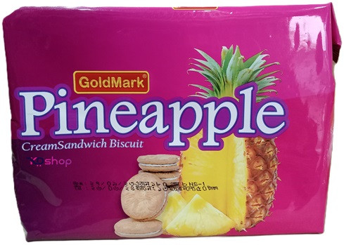 Pineapple Cream Sandwich Biscuits 80 Tk kdshopbd - Bogra