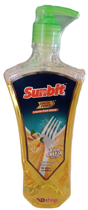 Sunbit Lemon Force Liquid Dish Wash 500ml kdshopbd - Bogra