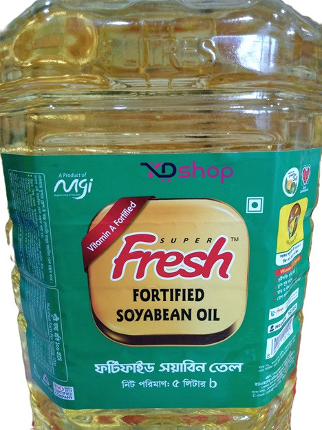 Fresh Soybean Oil 5 Liters kdshopbd - Bogra